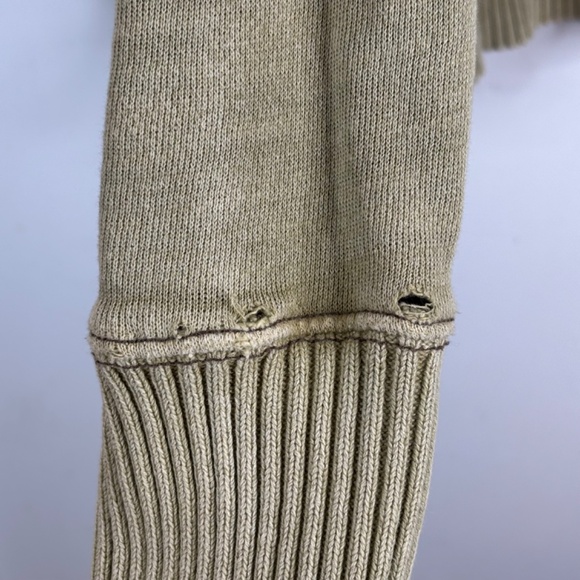 Free People FP Movement Honey Dove Pullover Hoodie L Army Olive Green Oversized - Picture 9 of 15